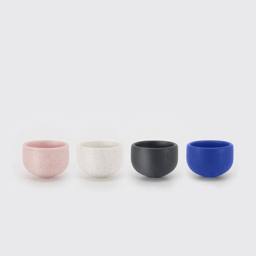Stoneware Cup / Espresso (set of 4 colors)