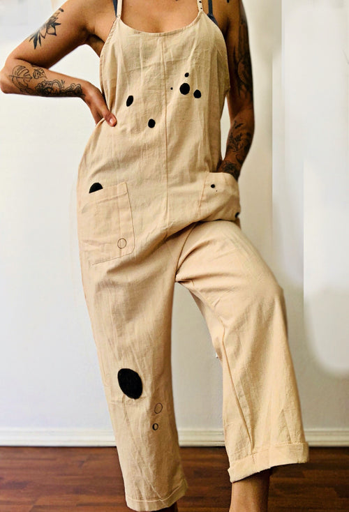 SUMMER HAND PAINTED JUMPSUIT